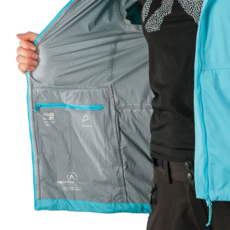 Dámská nepromokavá bunda Northfinder NORTHKITPRO1 blue