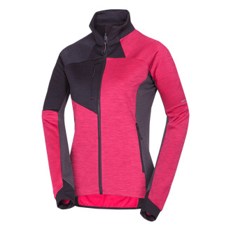 Dámská mikina Northfinder JACLYN cherry/black