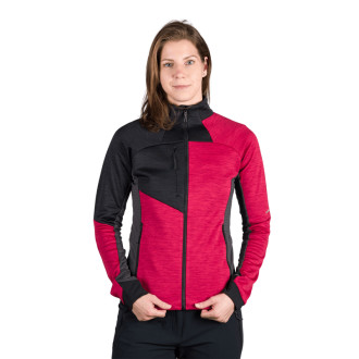 Dámská mikina Northfinder JACLYN cherry/black