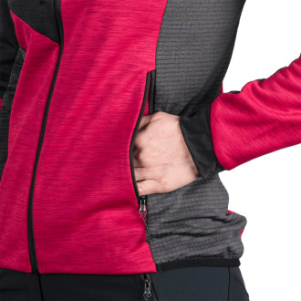 Dámská mikina Northfinder JACLYN cherry/black
