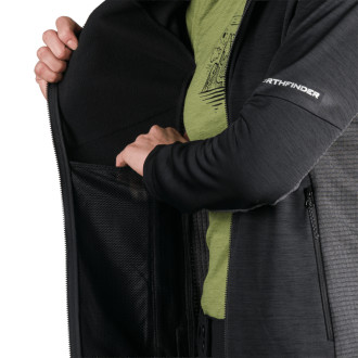 Dámská mikina Northfinder  JACLYN black/black