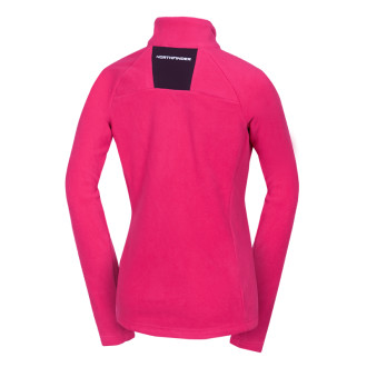 Dámská fleece mikina Northfinder RAYNA cherry