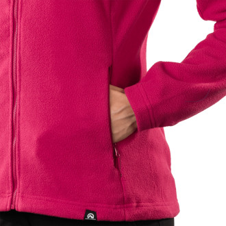 Dámská fleece mikina Northfinder RAYNA cherry