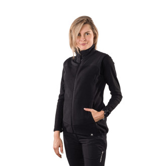 Dámská fleecová vesta EVELIN black