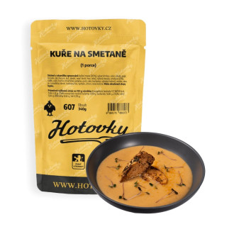 Kuřecí na kari s kokosovým krémem (1 porce)