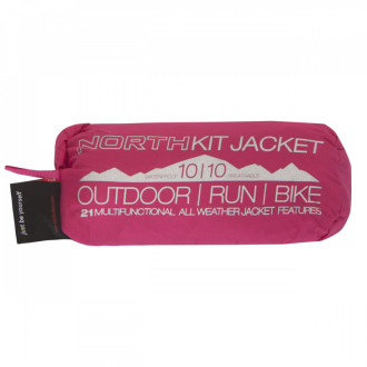 Dámská nepromokavá bunda 2L Northfinder NORTHKIT rose
