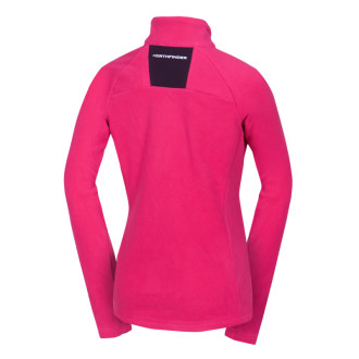 Dámská fleece mikina Northfinder RAYNA cherry