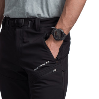 Pánské kalhoty Northfinder 3L GUSTAVE black