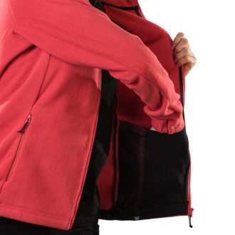 Dámská fleece mikina Northfinder RAYNA coral