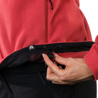 Dámská fleece mikina Northfinder RAYNA coral