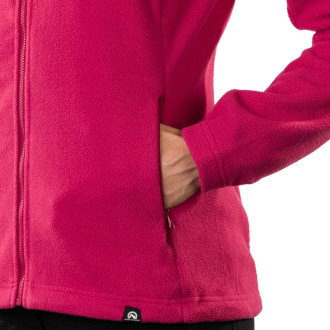 Dámská fleece mikina Northfinder RAYNA cherry