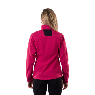 Dámská fleece mikina Northfinder RAYNA cherry