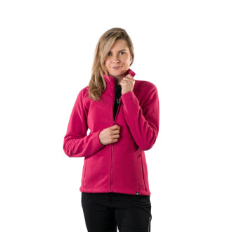 Dámská fleece mikina Northfinder RAYNA cherry