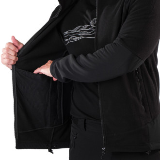 Pánská fleece mikina EMMET black