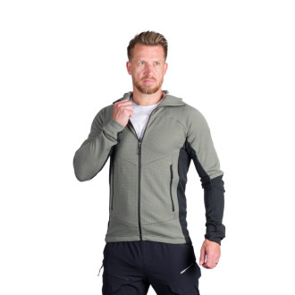 Pánská mikina Northfinder EGON lightgreen/black