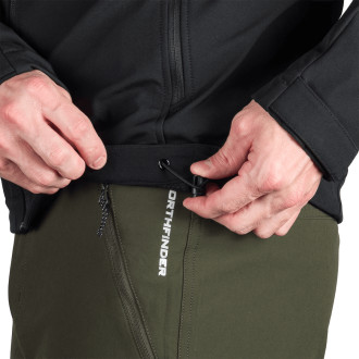 Pánská softshellová bunda Northfinder ANTONI černá