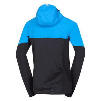 Pánska trekingová hybridní bunda Northfinder  BENJAMIN blueblack