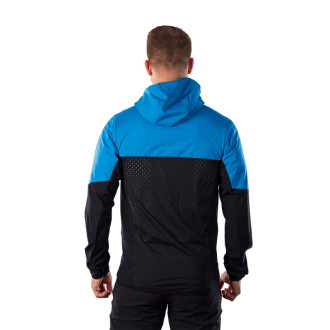 Pánska trekingová hybridní bunda Northfinder  BENJAMIN blueblack
