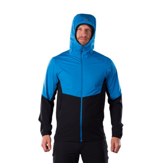 Pánska trekingová hybridní bunda Northfinder  BENJAMIN blueblack