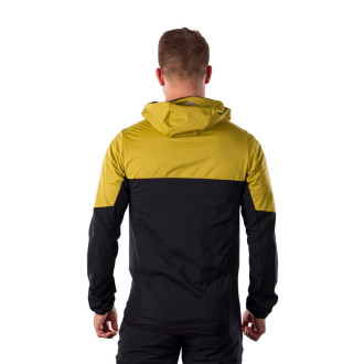 Pánska trekingová hybridní bunda Northfinder BENJAMIN mustardblack