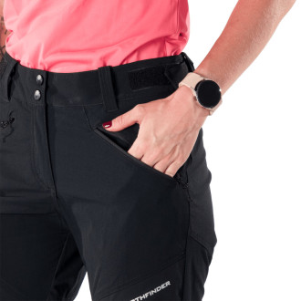 Dámské turistické kalhoty Northfinder MAYTE blackblack