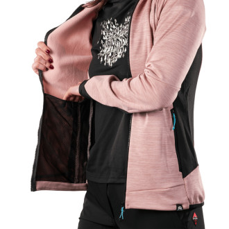 Dámská mikina Northfinder DAYAMI roseblack