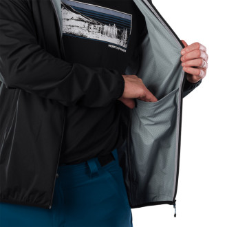 BU-5399OR pánska ľahká bunda 2.5L BENEDICTO black
