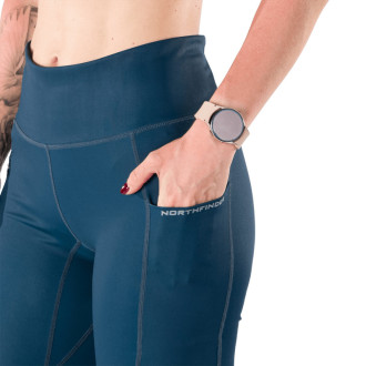 Dámske legíny Northfinder AUGUSTE inkblue