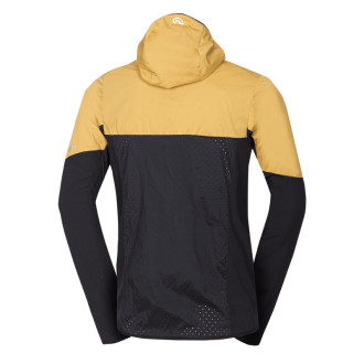 Pánska trekingová hybridní bunda Northfinder BENJAMIN mustardblack