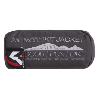 Dámská nepromokavá bunda 2L Northfinder NORTHKIT grey