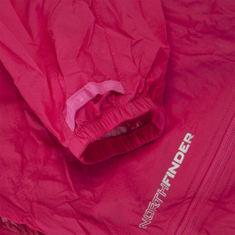 Dámská nepromokavá bunda 2L Northfinder NORTHKIT rose
