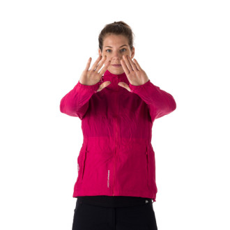 Dámská nepromokavá bunda 2L Northfinder NORTHKIT rose