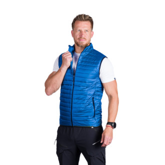 Pánská zateplená vesta Northfinder GIUSEPPE blue