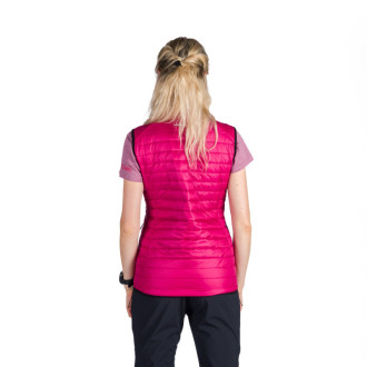 Dámská zateplená vesta Nortfinder SAMANTHA cherry