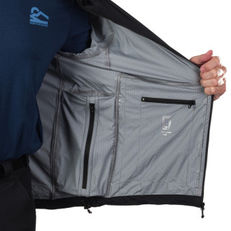 Pánská nepromokavá sbalitelná bunda Northfinder NORTHKITPRO1 black