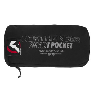 Pánská nepromokavá sbalitelná bunda Northfinder NORTHKITPRO1 black
