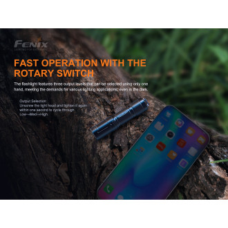 Baterka Fenix E01 V2.0 černá