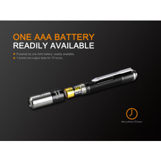 Baterka Fenix LD02 High CRI + UV