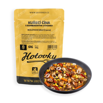 Bezlepkové-Kuřecí čína s bambus.výhonky (1 porce)