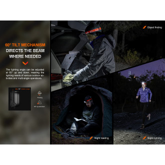 Čelovka Fenix HL16 (450 lumenů)