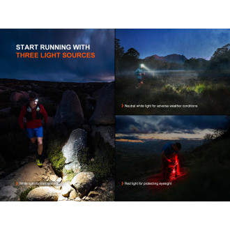 Čelovka Fenix HP12R-T černá