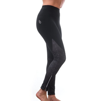 Dámské kalhoty SENSOR DOTS dlouhé černá/bílá