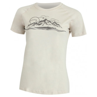 Dámské merino triko Lasting GALINA béžová