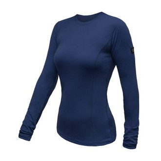 Dámské triko SENSOR MERINO ACTIVE dl.rukáv deep blue