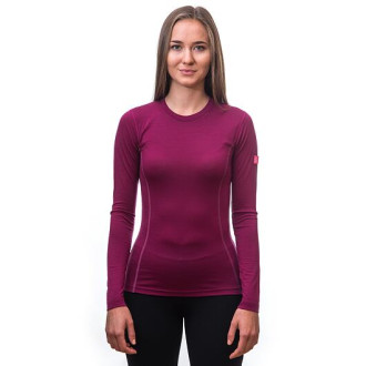 Dámské triko SENSOR MERINO ACTIVE dl.rukáv lilla