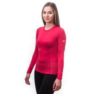 Dámské triko SENSOR MERINO ACTIVE dl.rukáv magneta