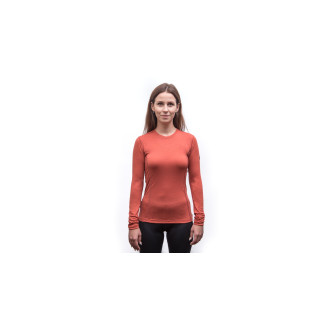 Dámské triko SENSOR MERINO ACTIVE dl.rukáv terracotta