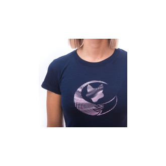 Dámské triko SENSOR MERINO ACTIVE FOX kr.rukáv deep blue
