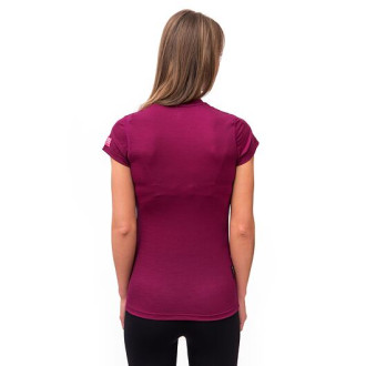 Dámské triko SENSOR MERINO ACTIVE kr.rukáv lilla