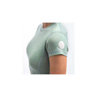 Dámské triko SENSOR MERINO AIR kr.rukáv basil